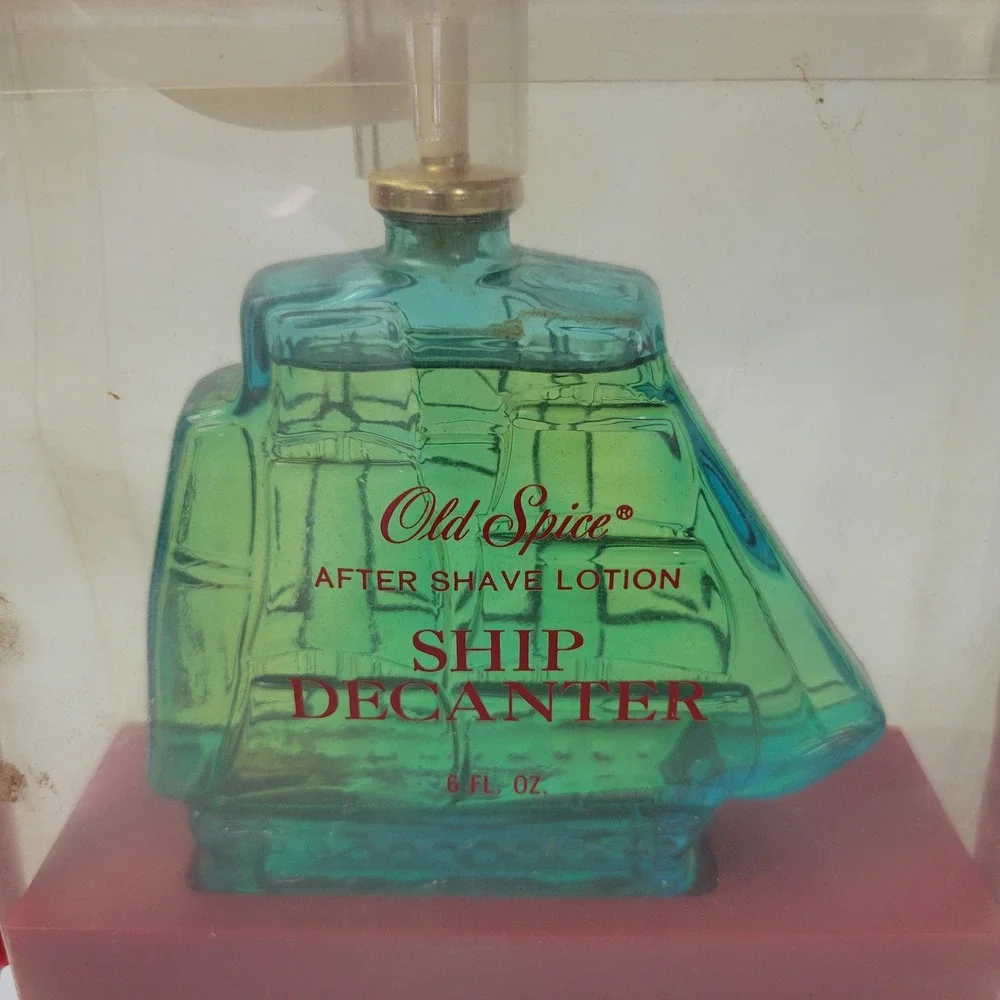 Vintage Old Spice After Shave Lotion Ship Decanter 6 oz Limited Edition 1973